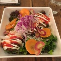 Falafel bowl at Paprika Shokudo Vegan in Osaka