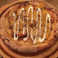 Pizza at Paprika Shokudo Vegan in Osaka