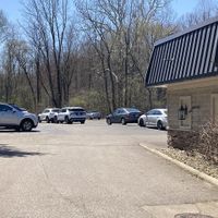 Parking in back at Tavern Six - Chagrin Falls in Chagrin Falls