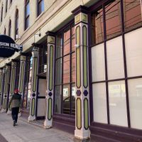 Main entrance exterior at Collision Bend Brewing Company Cleveland in Cleveland
