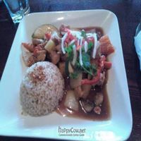 My plate: .....I forgot what I ordered xD at One Veg World in West Covina