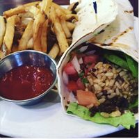 Burrito at One Veg World in West Covina