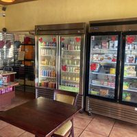 Some vegan grocery’s   at One Veg World in West Covina