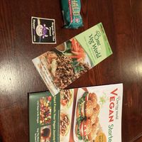 Some free stuff (bar wasn’t)  at One Veg World in West Covina