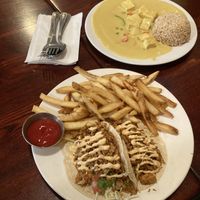 Me and mom shared these two   at One Veg World in West Covina