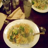 vegan fettuccine Alfredo was so good! at One Veg World in West Covina