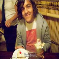 My friend marco got a banana split and a slice of cheese cake and the waiers sang happy birthday to him  at One Veg World in West Covina