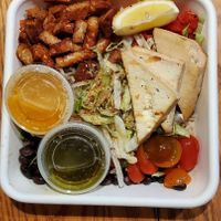 Protein bowl at Fresh on Eglinton in Toronto