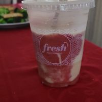 Neon Butterfly Smoothie at Fresh on Eglinton in Toronto