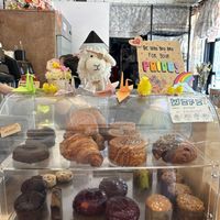 All vegan pastriess  at Dialogue Coffee & Flowers in New York City