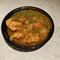 Aloo Gobi Matar takeout   at OM in New York City