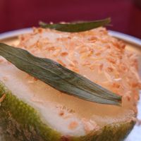 CITRON GIVRÉ
Lemon sorbet, toasted coconut, tarragon at Maslow - Temple in Paris