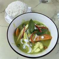 thai green curryy  at The Peak Lookout in Hong Kong Island