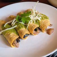 Enchiladas at Mezcla in Columbus