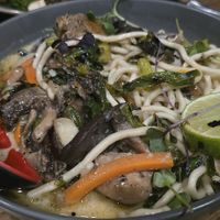 Vegan Thai Noodles at Gather in Omaha