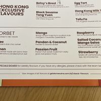 All sorbets are vegan   at MESSINA in Hong Kong Island