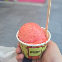 strawberry (1 scoop) at MESSINA in Hong Kong Island