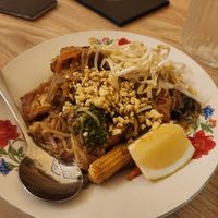 Pad Thai with tofu and veg at The Humble Thai Restaurant  in Newcastle