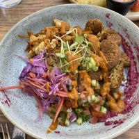Vegan burrito bowl   at Brass Monkeys Cafe  in Blackwood