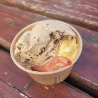 Creamy Coffee & Oh Sweet Lemon at Jægerspris Is in Jaegerspris