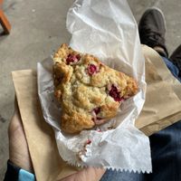 Vegan scone.  at TISSUE FARM in Confluence