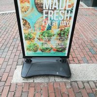 Outside at Cocobeet in Boston