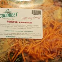 rainbow chard salad at Cocobeet in Boston