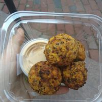 Quinoa balls at Cocobeet in Boston