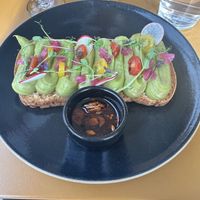 Avacado toast, no egg    at Hail Fellow Well Met in Springdale