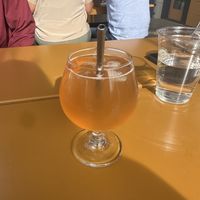 House made kombucha   at Hail Fellow Well Met in Springdale