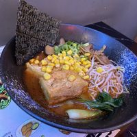 Tomato vegan ramen  at Gori Ramen in Florence