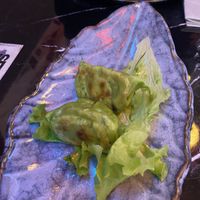 Gyoza (sorry we ate half already)  at Gori Ramen in Florence