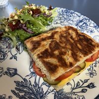 Vegan pesto toastie   at WyWorrie in Jeffreys Bay