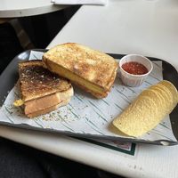 Pizza toastie   at Toasted in Edinburgh