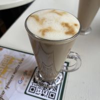 Oat latte  at Toasted in Edinburgh