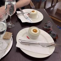 Mousse al cioccolato e mango   at Grand Café Al Porto  in Lugano