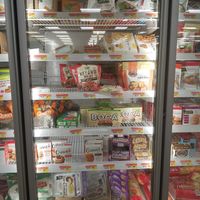 Beyond meat, boca burgers, veggie burgers at Vreugdenhil Supermarket in Willemstad