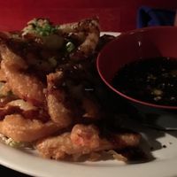 Vegan tempura vegetables at Sticky Rice in Washington