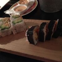 Vegan sushi at Sticky Rice in Washington