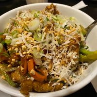 Dirty Vegan noodle bowl at Sticky Rice in Washington