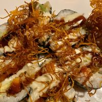 The Pink Campfire with the fire on the side at Sticky Rice in Washington