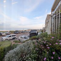 Outside at Kitchen Windows Beach Restaurant in Jeffreys Bay