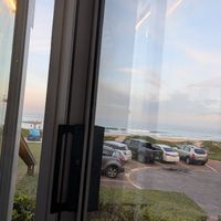 The view at Kitchen Windows Beach Restaurant in Jeffreys Bay
