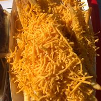 Sad vegan cheesee  at TAIL O' THE PUP in West Hollywood