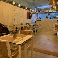 The restaurantt  at Gusto Bistro in Gran Canaria