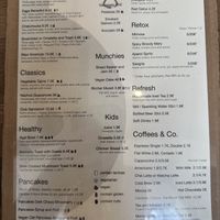 Menu  at Billy Brunch & Terrace in Sevilla