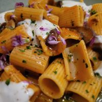 Mushroom roucoulet at Leo in Annapolis