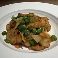 Potato and peppers  at Pu·Plant Cuisine - Suzhou Center Store -璞·植物料理 (苏州中心店) in Suzhou