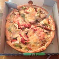 Pizza at Hell Pizza in Invercargill