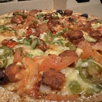 Vegan wrath pizza  at Hell Pizza in Invercargill